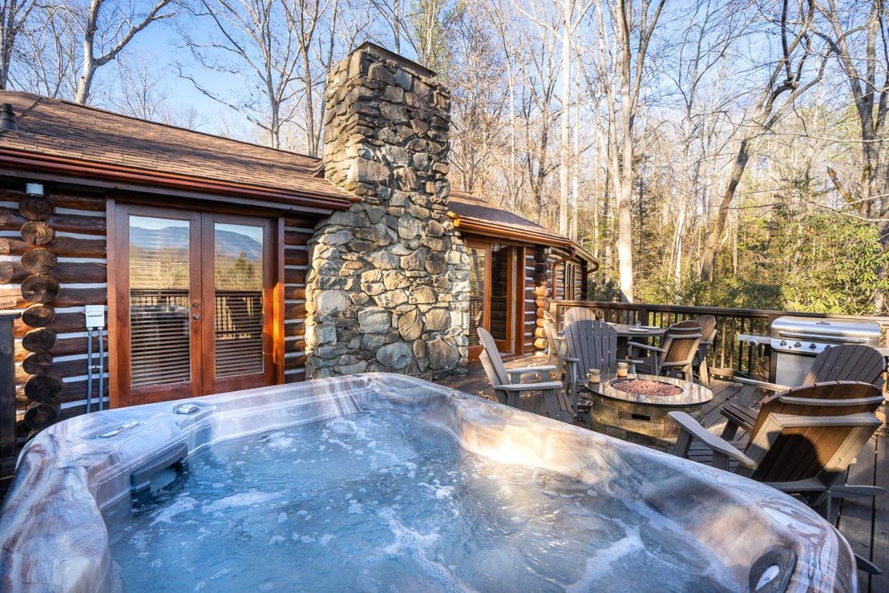 Buckhorn Hideaway By Stony Brook Cabins Gatlinburg Eksteriør billede