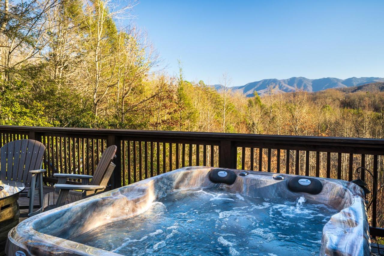 Buckhorn Hideaway By Stony Brook Cabins Gatlinburg Eksteriør billede